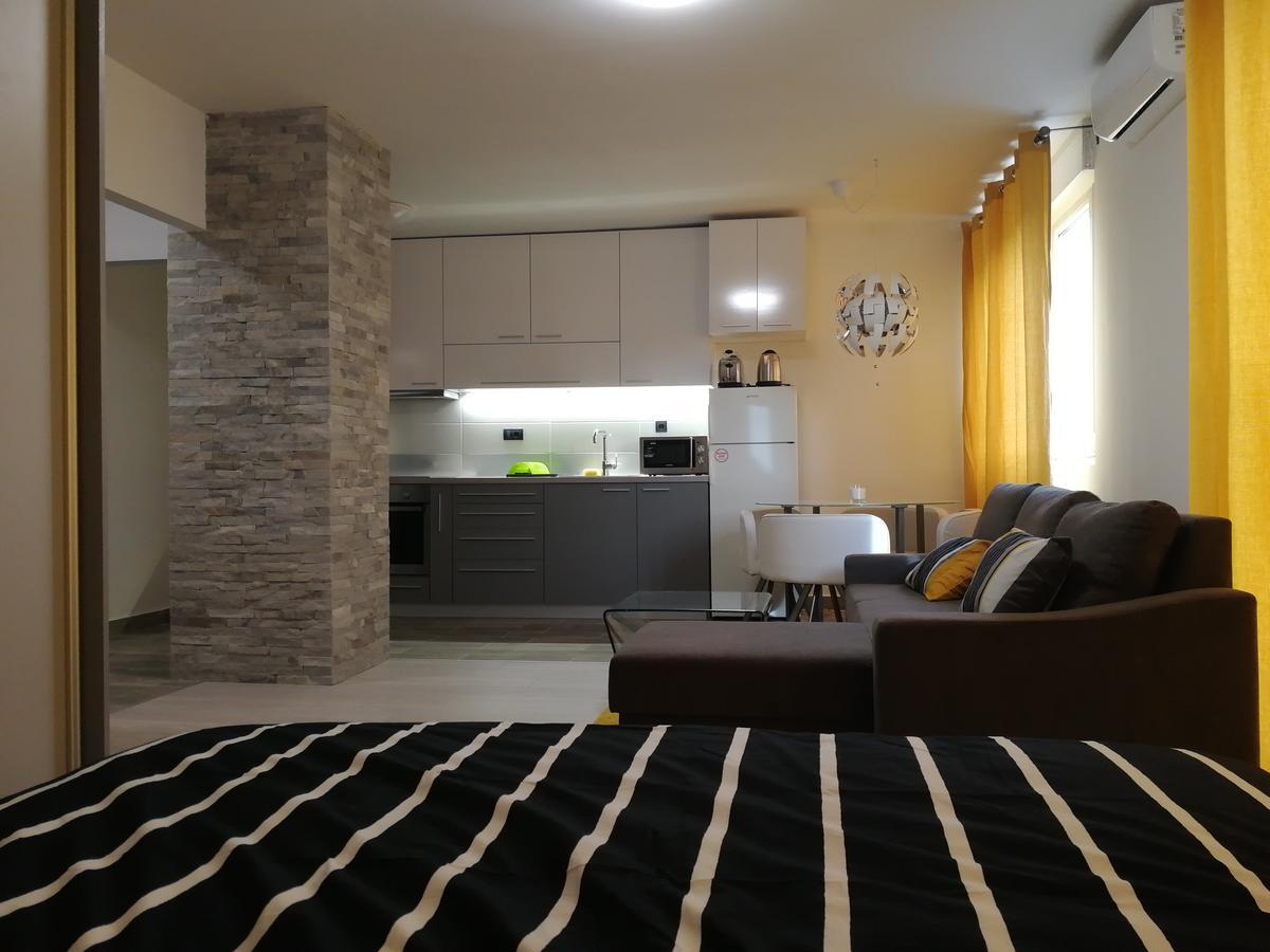 Apartment Oasis Banovo Brdo-Ada Ciganlija Belgrado Esterno foto