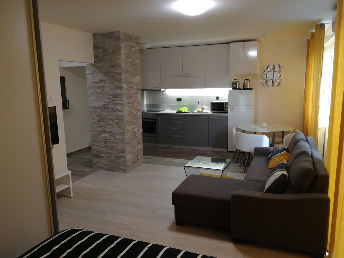 Apartment Oasis Banovo Brdo-Ada Ciganlija Belgrado Esterno foto